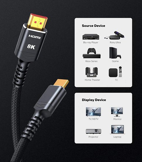 PremiumCord Ultra HDMI 2.1 8K 2m