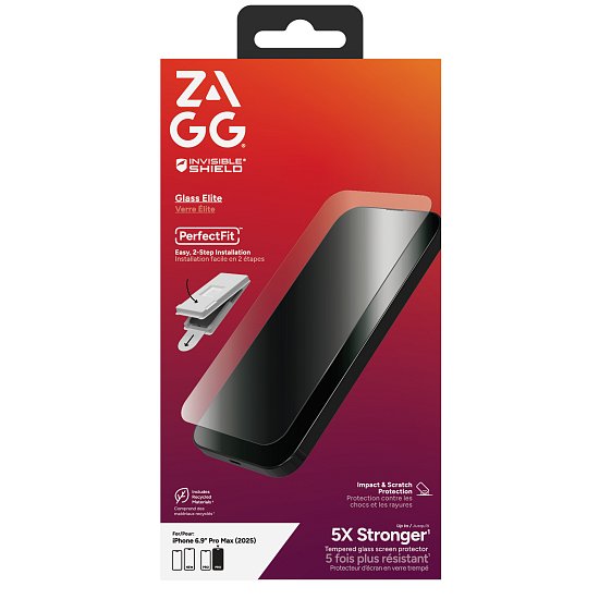 ZAGG Ochranné sklo Elite pro Apple iPhone 17 Pro Max