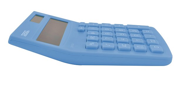 Kalkulačka DESQ XL, světle modrá
