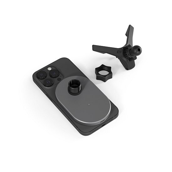 Epico Ellipse MagSafe Car Charger  - vesmírně šedá