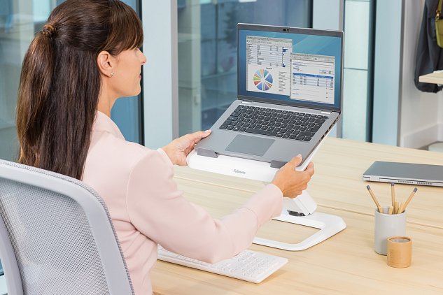 Stojan na notebook Fellowes HANA LT bílý