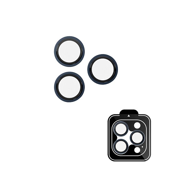 Epico Alu Lens iPhone 17 Pro/Max - modrá