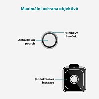 Epico Alu Lens Protectors iPhone Air - stříbrná