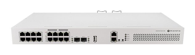 MikroTik CRS418-8P-8G-2S+RM, Cloud Router Switch