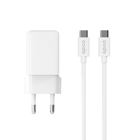 Epico GaN 35W adaptér EA35 s 1,2 m USB-C kabelem 