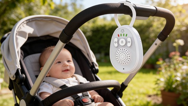 EVOLVEO LULLA – Dětská audio chůvička s ukolébavkami a přenosem hlasu