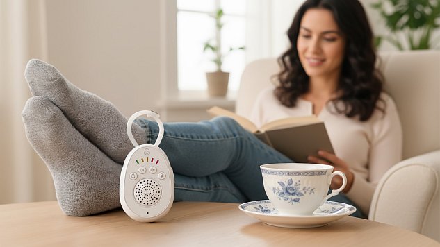 EVOLVEO LULLA – Dětská audio chůvička s ukolébavkami a přenosem hlasu