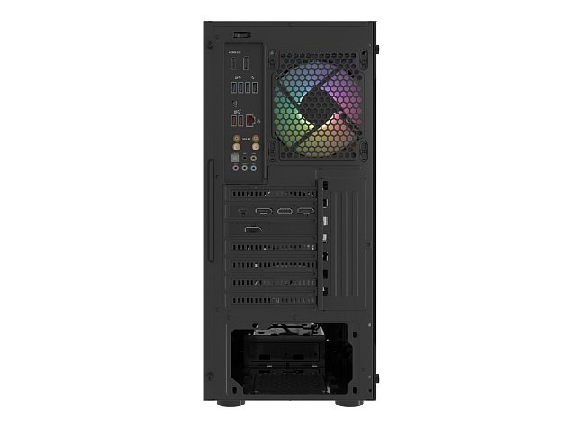 PC skříň Fury SHOBO SH4 RGB Midi Tower, Window,