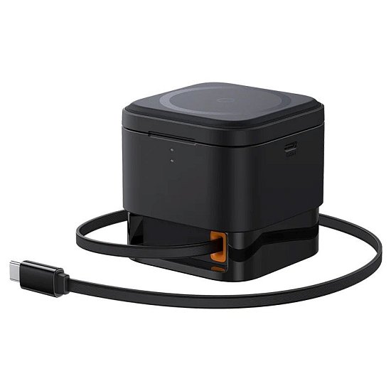 Baseus MagPro 3v1 Magnetická Bezdrátová Nabíječka 25W Cosmic Black