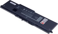 Baterie T6 Power pro Dell Latitude 5501, 5511, Precision 3541, 3551, 8500mAh, 97Wh, 6cell, Li-poly