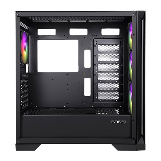EVOLVEO Ptero Q2G, ATX/4x ARGB 120/sklo čelo+bok