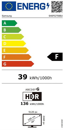 Samsung Odyssey G7/LS40FG750EUXEN/40