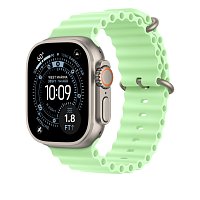 Watch Acc/49/Neon Green Ocean Band - N.Titan