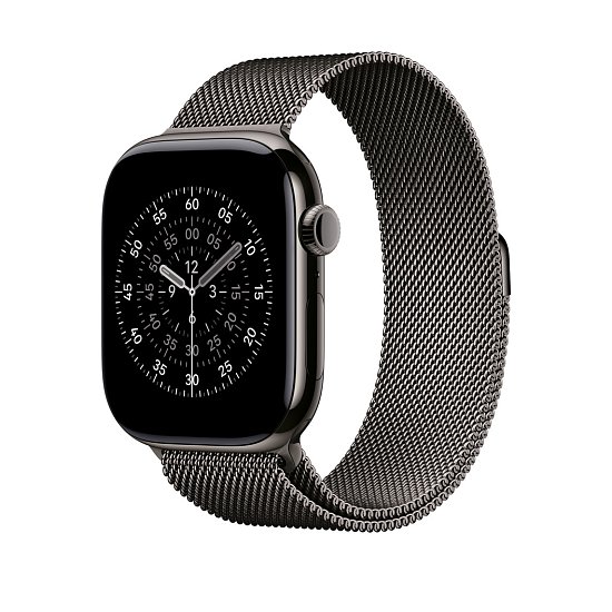 Watch Acc/46/Slate Milanese Loop - S/M