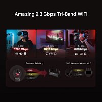 Metcusys MA47BE BE9300 Tri-Band WiFi7 PCIe adapter