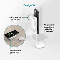 Epico UltraPack 3v1 10 000mAh pb + adaptér ET50