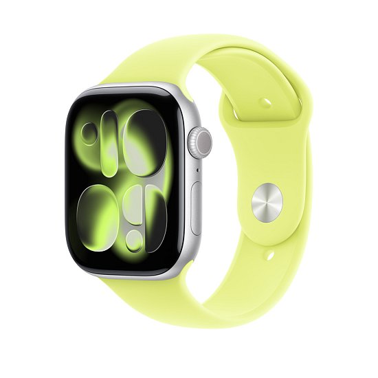 Watch Acc/46/Neon Yellow Sport Band - M/L