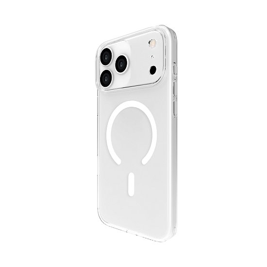 ER Ochranný kryt Mag Slim pro iPhone 17 Pro Max - průhledný