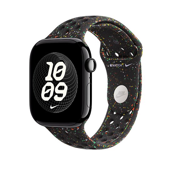 Watch Acc/46/Midnight Black Nike Sport Band - S/M