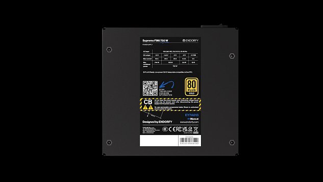 Endorfy Supremo FM6 Gold 750W 80+ Gold ATX3.1