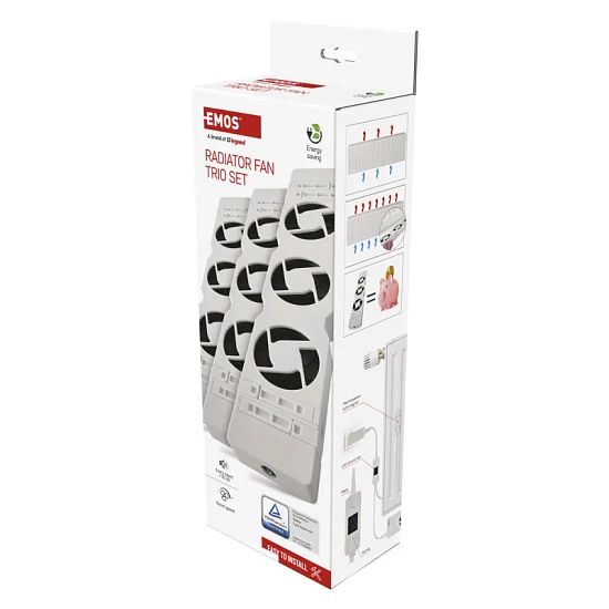 VENTILÁTOR POD RADIÁTOR TRIO P56PR3