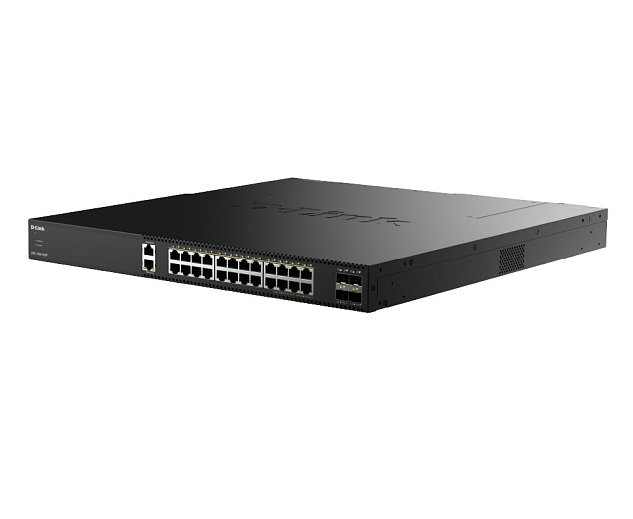 D-Link DXS-1250-28YP/E 28-Port 10G Multi-Gigabit PoE++ Smart Managed Switch with 4 x 25G SFP28 Ports