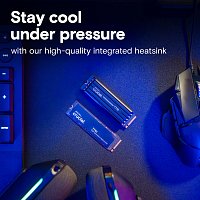Crucial 4TB T710 SSD s heatsink