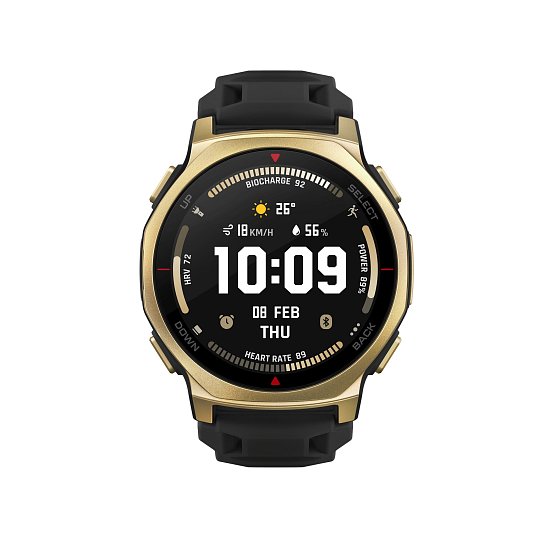 Amazfit T-Rex 3 Pro/44/Sport Band/Black Gold