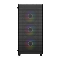 FSP M220/Midi Tower/Transpar./Černá