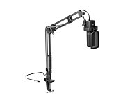 Streamovací mikrofon Genesis Radium 251, Černý