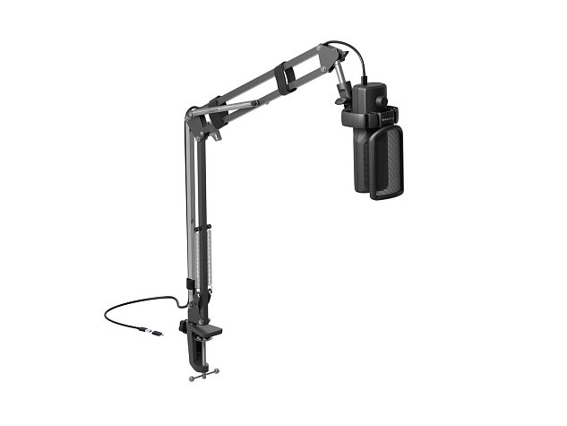 Streamovací mikrofon Genesis Radium 251, Černý