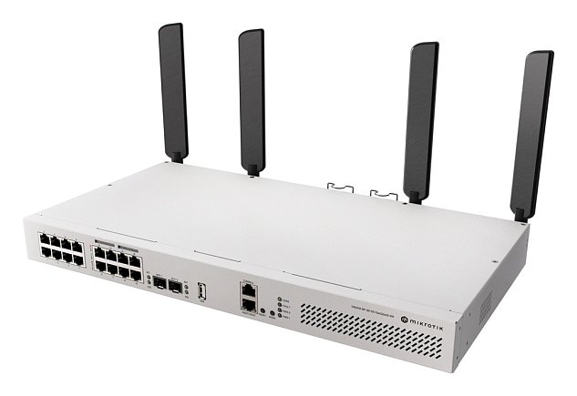 MikroTik CRS418-8P-8G-2S+5axQ2axQ-RM, Cloud Router Switch
