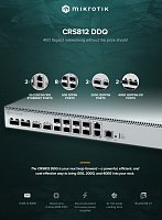MikroTik CRS812-8DS-2DQ-2DDQ-RM, Cloud Router Switch