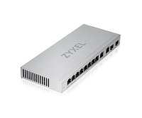 Zyxel XGS1010-12 v2, 12-Port Gigabit Unmanaged Switch with 8-Port 1G + 2-Port 2.5G + 2-Port SFP+