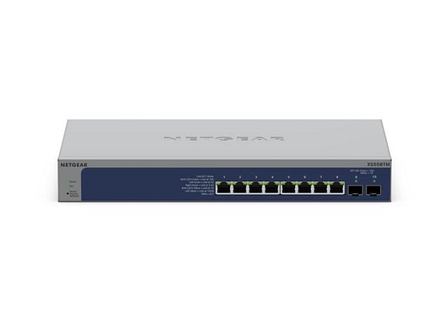 NETGEAR XS508TM, 8PT 10G/MULTIGIGABIT SMART SWITCH
