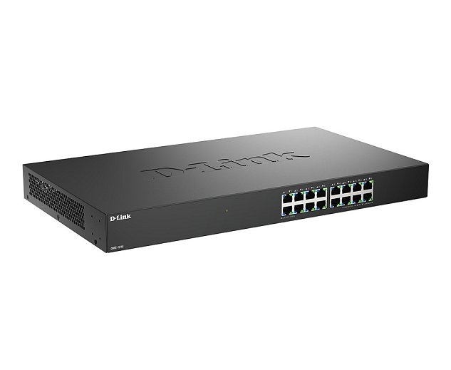 D-Link DMS-1016/E 16-Port 2.5G Multi-Gigabit Unamaged Switch