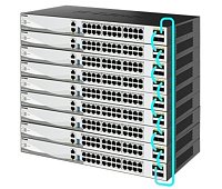 D-Link DXS-3130-28/E 28-Port 10G Multi-Gigabit Layer 3 Stackable Managed Switch with 25G Uplinks