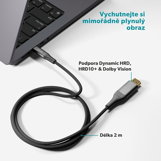 Epico UltraLink HDMI to USB-C 4K/60Hz 2m kabel EC60