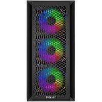 EVOLVEO Rhino, eATX/ATX/4x ARGB/bočnice sklo/mesh