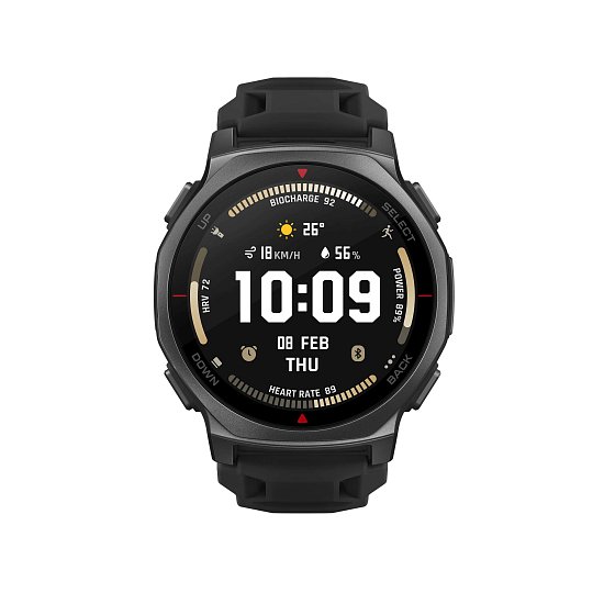 Amazfit T-Rex 3 Pro/44/Sport Band/Black