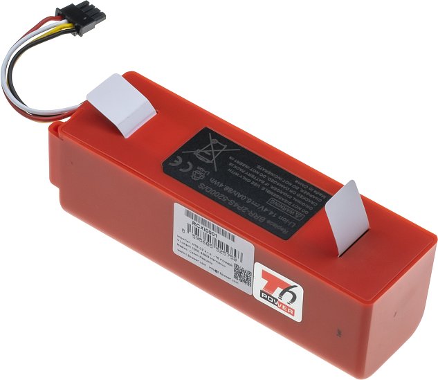 Baterie T6 Power pro Xiaomi Roborock S4, S5, S6, S7, 6000mAh, 86Wh, 8cell, Li-ion