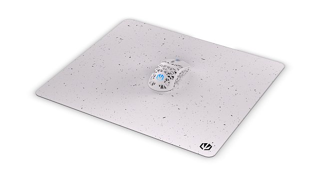 Endorfy podložka pod myš Stoneflow white L
