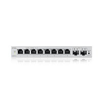 Zyxel GS1200-10 v3, 8 Port Gigabit, 2 x SFP webmanaged Desktop Switch