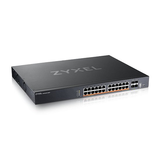 Zyxel XMG2230-28HP, L3, 24x 2.5G AC:700W PoE , DC:1440W PoE, 4 x SFP+ Uplink, 1Y NebulaFlex Pro
