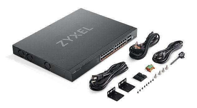 Zyxel XMG2230-28HP, L3, 24x 2.5G AC:700W PoE , DC:1440W PoE, 4 x SFP+ Uplink, 1Y NebulaFlex Pro