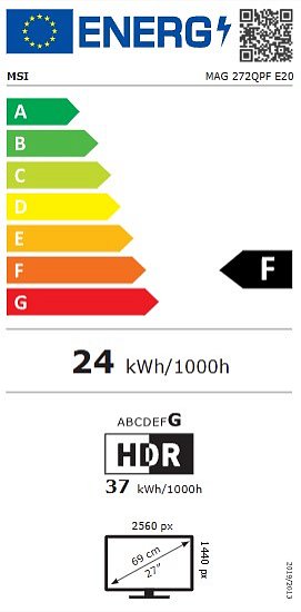 MSI MAG/272QPF E20/27
