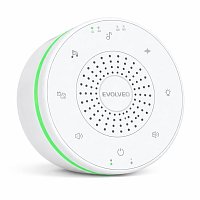 EVOLVEO Nubiloo – uspávací modul s bílým šumem, ukolébavkami a barevným světlem na dobrou noc