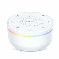 EVOLVEO Nubiloo – uspávací modul s bílým šumem, ukolébavkami a barevným světlem na dobrou noc