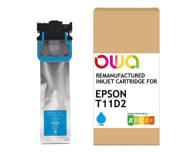 OWA ARMOR ink kompatibilní s Epson C13T11D240, modrá/cyan