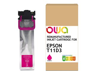 WECARE ARMOR ink kompatibilní s Epson C13T11D340, červená/magenta